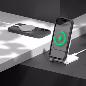 Etteri matinis magnetinis dėklas telefonui Samsung Galaxy A55 5G juodas