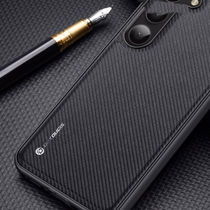 Dux Ducis Fino dėklas Samsung Galaxy S23+ su silikoniniu rėmeliu mėlynas