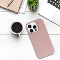 Tel Protect silikoninis Premium dėklas Iphone 16 Pro Max - pudros spalvos