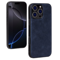 Dėklas X-Level "Earl III Collection" Apple iPhone 16 Pro Max mėlynas