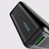 SBS Išorinė baterija 20000mAh 65W PD AFC USB-C USB-A - skirtas nešiojamiems kompiuteriams, planšetėms ir išmaniesiems telefonams - juoda