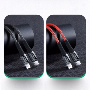 Joyroom S-1224K2 USB-C / Lightning PD kabelis 20W 2.4A 1.2m - raudonas