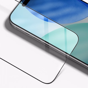 AmazingThing Radix pilnas grūdintas stiklas iPhone 17 Pro telefonui (rinkinys, 2 vnt.)