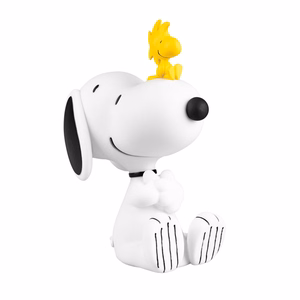 Snoopy LED naktinis šviestuvas vaikams, 26.7 × 18.5 cm