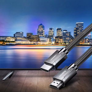 Ugreen HDMI 2.1 laidas 8K 60 Hz / 4K 120 Hz 3D 48 Gbps HDR VRR QMS ALLM eARC QFT 2 m pilkas (HD135 70321)