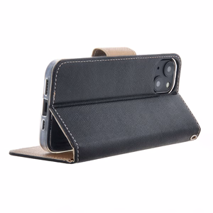"Smart Fancy" dėklas "iPhone 16 Pro 6,3" black-gold