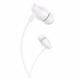 Borofone ausinės BM61 Wanderer su mikrofonu baltos