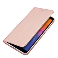 DUX DUCIS Skin Pro Knygelės tipo dėklas telefonui Huawei Y5p rožinė