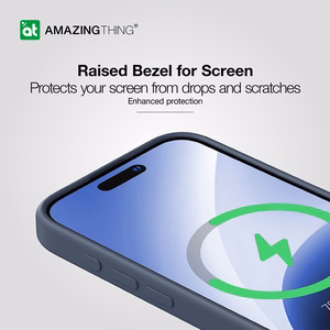 Amazing Thing Smoothie Magsafe dėklas 8FT IP156.7PSMBU Iphone 15 Pro Max tamsiai mėlyna