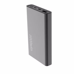 Setty Recycling Power Bank 5000mAh 12W gray QRPB5-12-18