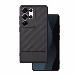 Simple Carbon case for Samsung Galaxy S26 Plus black