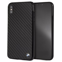 BMW Siganture Carbon dėklas iPhone Xs Max - juodas