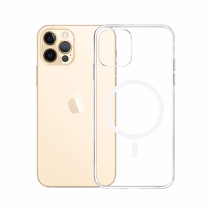 3mk permatomas magnetinis dėklas telefonui Apple iPhone 12 Pro Max