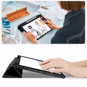 TechProtect SmartCase Pen deklas Lenovo Idea Tab Plus 12.1 TB-361 - Juodas