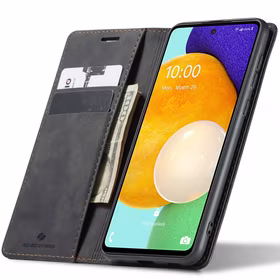 Spacecase Dėklas Wallet Galaxy M55 5G juodas