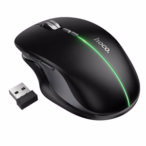 Belaidė pelė Hoco GM40 RGB juoda