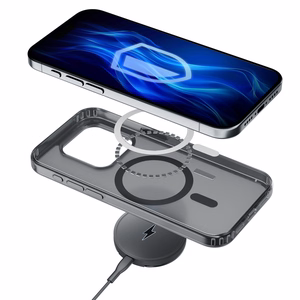 3mk Frosty MagCase для iPhone 12 Pro Max - чёрный