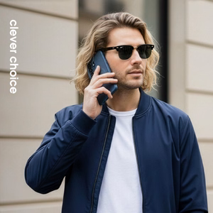 Crong Hybrid Matte Magnetic MagSafe dėklas, skirtas Samsung Galaxy A27 5G, tamsiai mėlynas