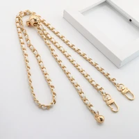 Telefono raištis G-14 baltas-auksinis