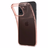 Spigen Crystal Flex dėklas telefonui iPhone 15 Pro Max - rožinis/skaidrus