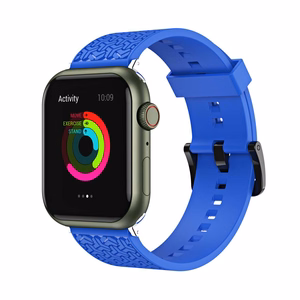 Dirželis Y apyrankė Apple Watch 42/44/45 mm - mėlyna