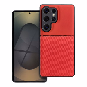 NOBLE dėklas telefonui SAMSUNG S25 Ultra raudonas