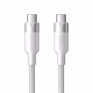 Vention USB 3.2 5A 10 Gb/s 1 m baltas USB-C į USB-C laidas