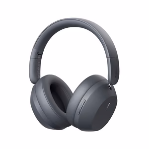 Baseus Bass 35 Max Ausinės Vielinis ir Bevielis Su lankeliu Muzika C tipo USB Bluetooth Rusvai Pilka