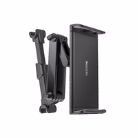 YESIDO CAR HOLDER C117 HEADREST juodas