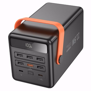 Išorinė baterija Hoco J142 22.5W+PD20W 100000mAh juoda