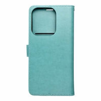 MEZZO knygos tipo dėklas telefonui XIAOMI Redmi 15C (173,16 x 81,07 x 8,2) su mandala, žalias