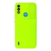 Camshield Soft dėklas telefonui Motorola Moto E7 Power/E7i Power laimo spalvos
