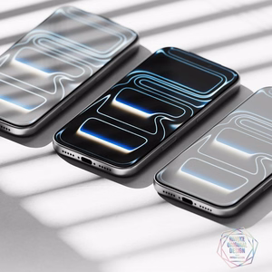 "Ringke Easy Slide" apsauginis atspindintis grūdintas stiklas "iPhone 17 Pro Max