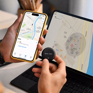 Blavec BTG-02 Bluetooth tracker with keyring for Apple and Android (BTBTG02-B), black