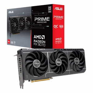 ASUS Prime -RX9070-O16G-EVO AMD Radeon RX 9070 16 GB GDDR6 Vaizdo plokštė