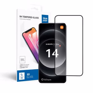 Apsauginis stiklas Blue Star - Xiaomi 14 Ultra - juodas