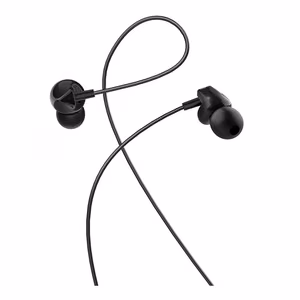 HOCO laidinės ausinės Jack 3,5 mm su mikrofonu M60 juodos