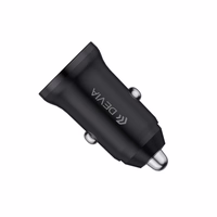 "Devia" automobilinis įkroviklis Smart Mini PD QC 3.0 30W 1x USB 1x USB-C baltas