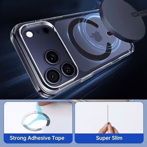 Tech-Protect MMP-200 MagSafe магнитное кольцо для телефона чёрное