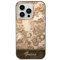 Guess GUHCP14LHGPLHC iPhone 14 Pro 6.1 ochrinis kietasis dėklas Porcelain Collection