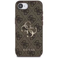 Guess 4G Big Logo dėklas iPhone 16e - Rudas