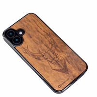 Bewood dėklas for iPhone 16 Plus 6,7" Deer Imbuia