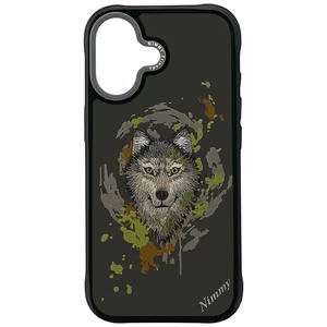 Nimmy Wilk Magnetinis dėklas telefonui iPhone 17 - tamsiai pilkas