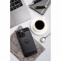 CARBON dėklas telefonui IPHONE 6/6S juodas