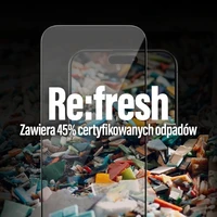 PanzerGlass Re:fresh stiklas iPhone 15 Pro Max su pozicionieriumi