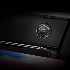 Automobilinis įkroviklis Baseus CCALL-YS01 juodas 30W (1xPD / 1xQC3.0)