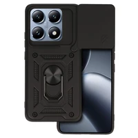 Slide Camera Armor dėklas telefonui Xiaomi 14T juodas