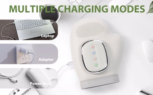 Rankų ir riešų masažuoklis Reach Smart Hand Massager pilkas