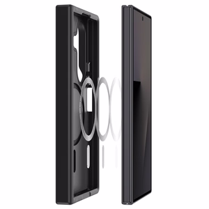 DUX DUCIS YIND dėklas, suderinamas su MagSafe, skirtas SAMSUNG Z Fold 8, juodas