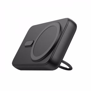 Išorinė baterija Joyroom JR-W050 juoda 10000mAh (belaidis įkrovimas 15W / PD 20W)